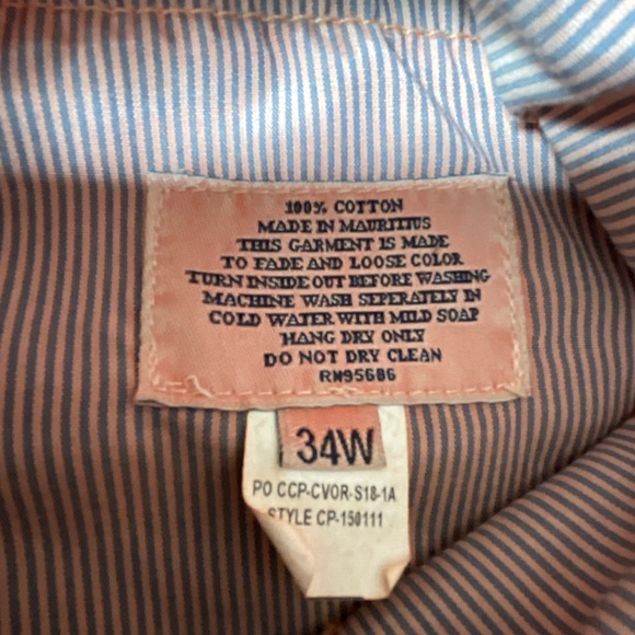 The Charlottesville Orange Shorts by Country Club Prep Size 34 (Q1) - Picture 7 of 7